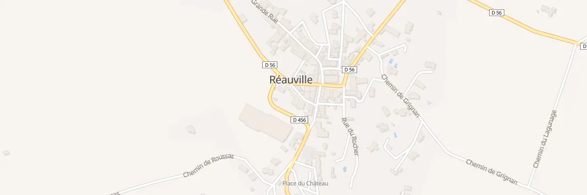 Plan du 5068 Le Village à Réauville