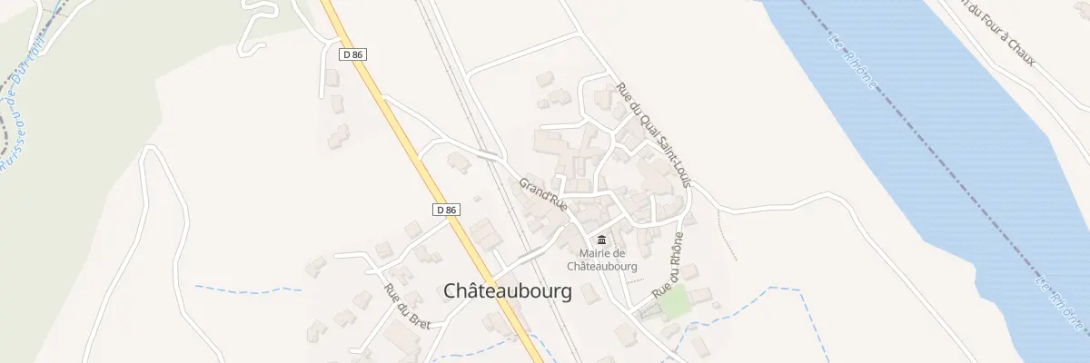 Plan du 3 Gr Grand Rue à Châteaubourg