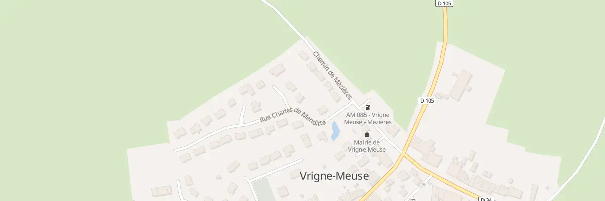 Plan du 4 Rue Charles de Menditte à Vrigne-Meuse