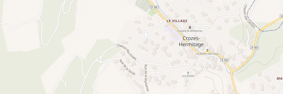 Plan du 40H Le Village à Crozes-Hermitage