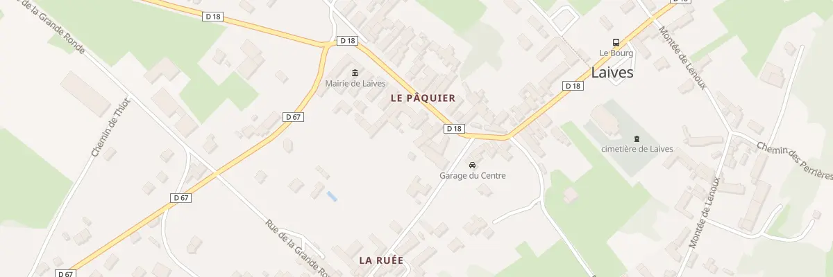 Plan du 33 Rue du Pâquier à Laives