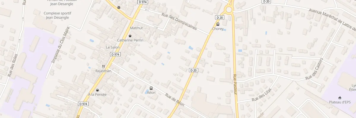 Plan du 25 Rue de Chorey à Beaune