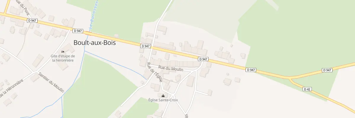 Plan du 5073 Rue du Moulin à Boult-aux-Bois