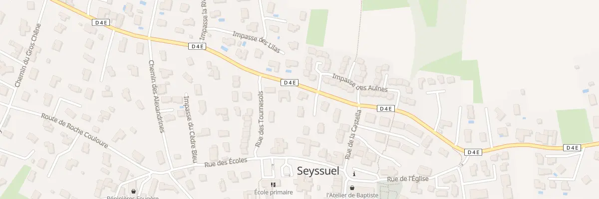 Plan du 12 Imp Chautant à Seyssuel