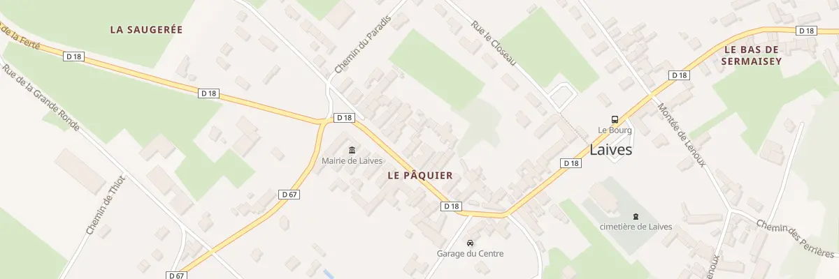 Plan du 18 Rue du Pâquier à Laives