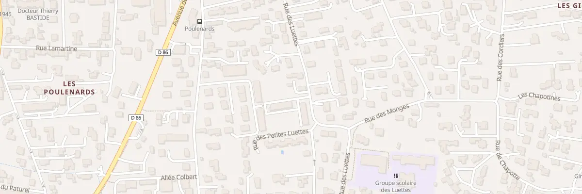 Plan du 38T Rue des Luettes à Tournon-sur-Rhône