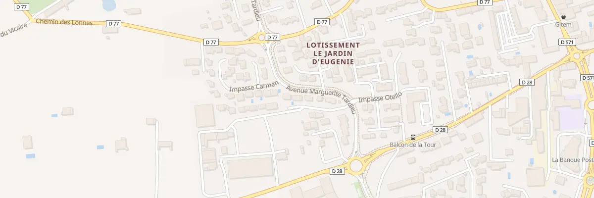 Plan du 8 Imp Faust à Châteaurenard