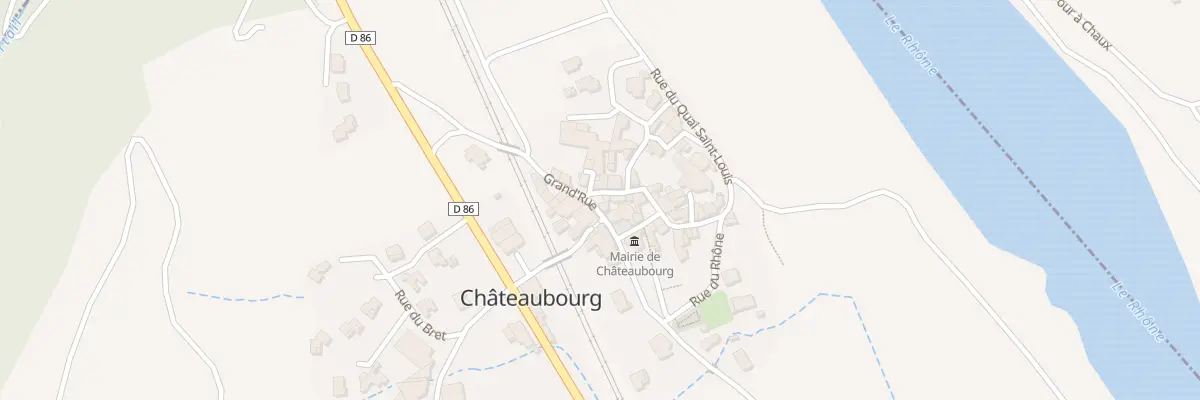 Plan du 5 Gr Grand Rue à Châteaubourg