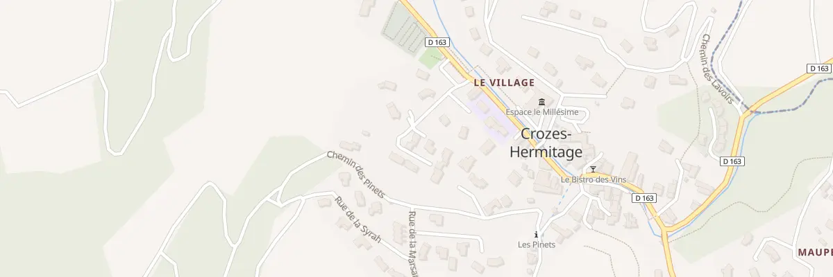 Plan du 40A All de Terrasses de l’Hermitag à Crozes-Hermitage
