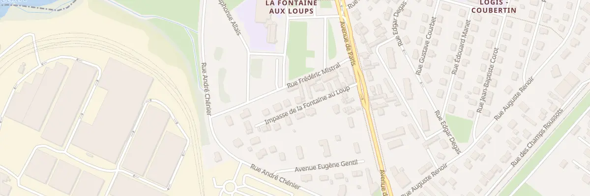 Plan du 16 Imp Fontaine aux Loups à Chalon-sur-Saône