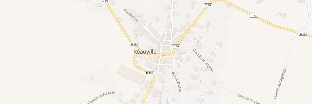 Plan du 5056 Le Village à Réauville