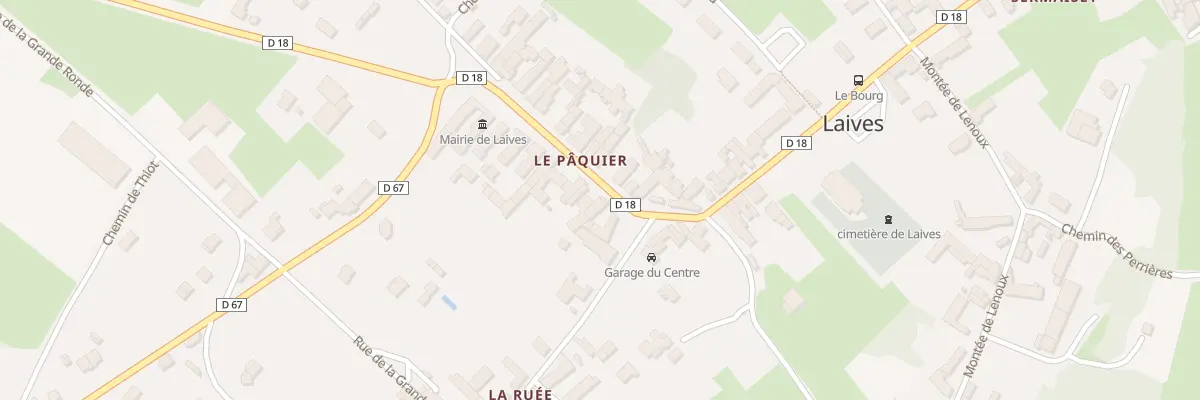 Plan du 35 Rue du Pâquier à Laives