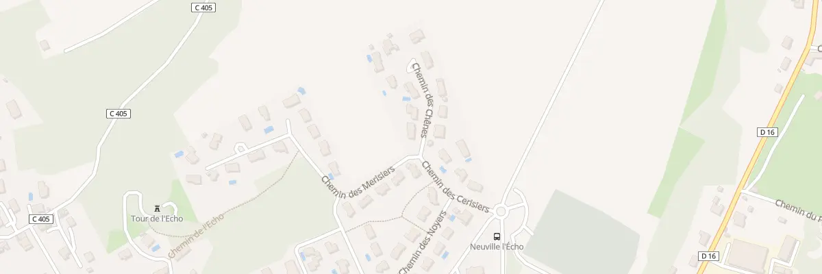 Plan du 1 Che des Chênes à Neuville-sur-Saône