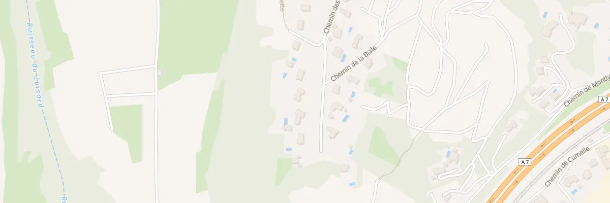 Plan du 708 Che des Chanavaries à Saint-Cyr-sur-le-Rhône