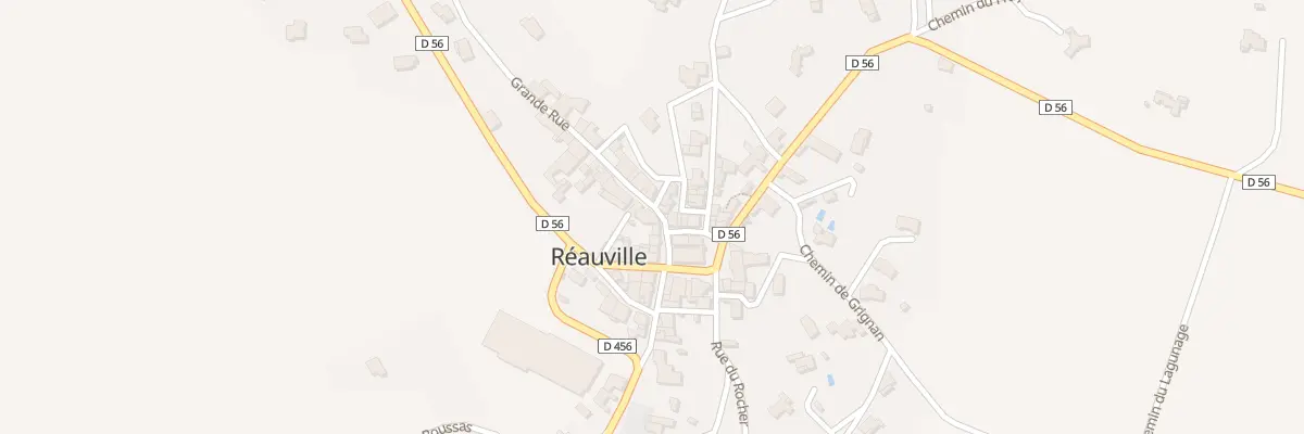 Plan du 15 Rue Grand Rue à Réauville