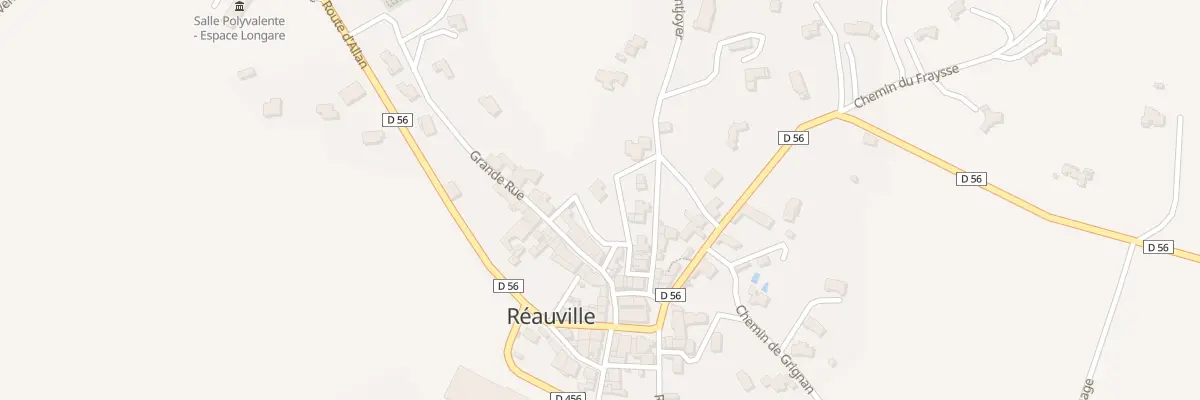 Plan du 5195 Le Village à Réauville