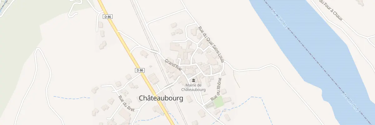 Plan du 3 Rue du Chateau à Châteaubourg