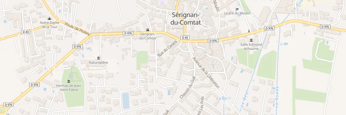 Plan du 5 Imp Bagnoly à Sérignan-du-Comtat