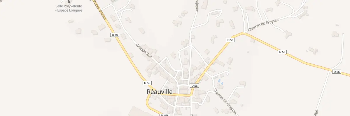 Plan du 5195 Le Village à Réauville