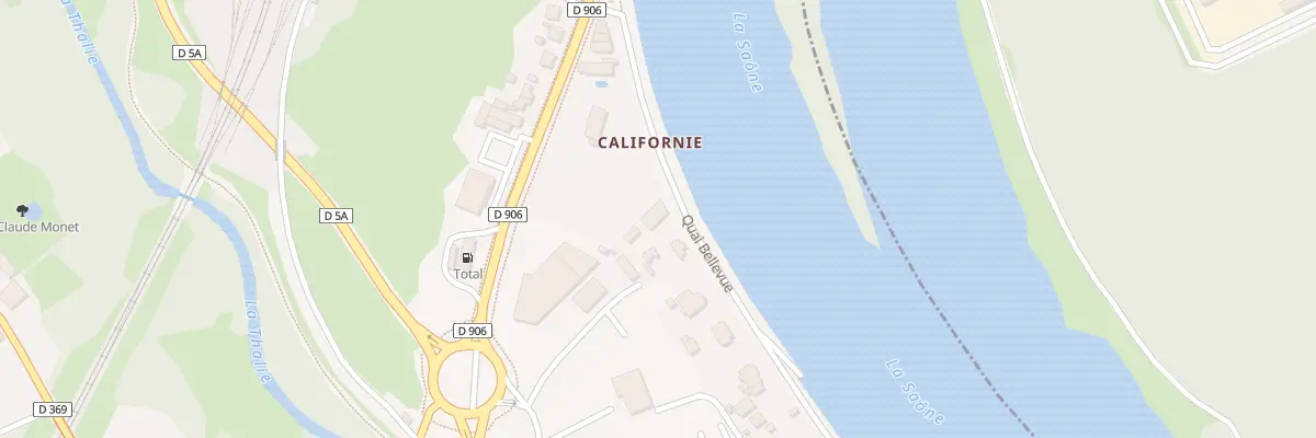 Plan du 6 Quai Bellevue à Saint-Rémy