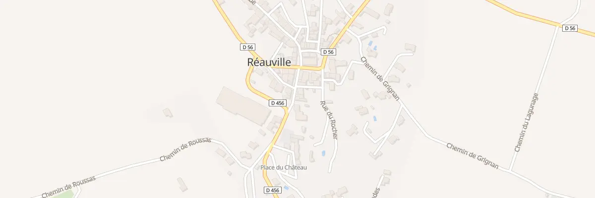 Plan du 5109A Le Chateau à Réauville