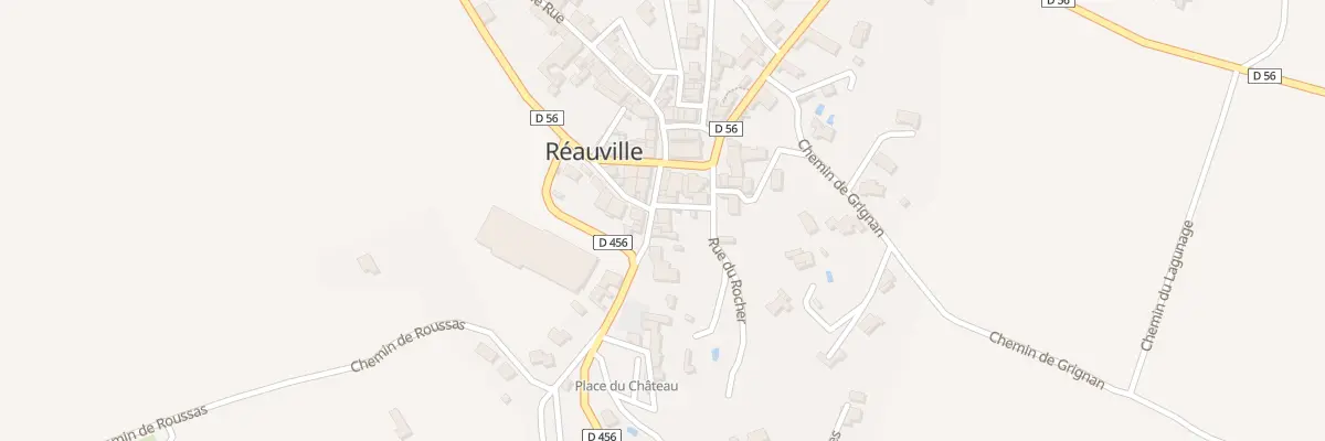 Plan du 5108 Le Chateau à Réauville