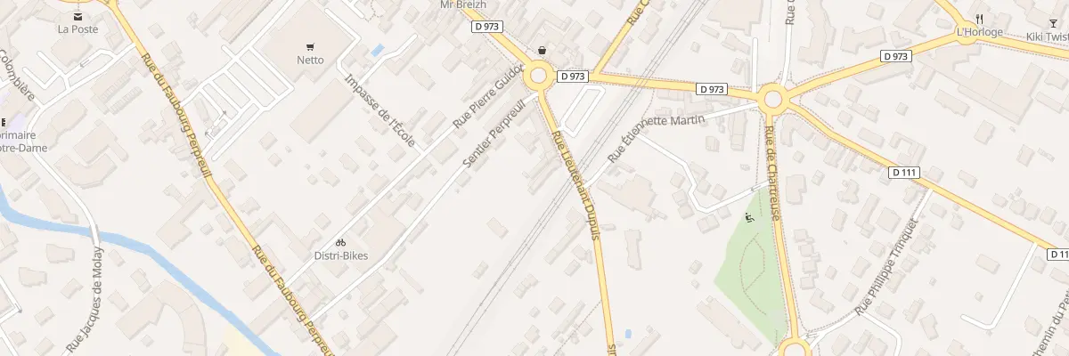 Plan du 10 Rue Lieutenant Dupuis à Beaune