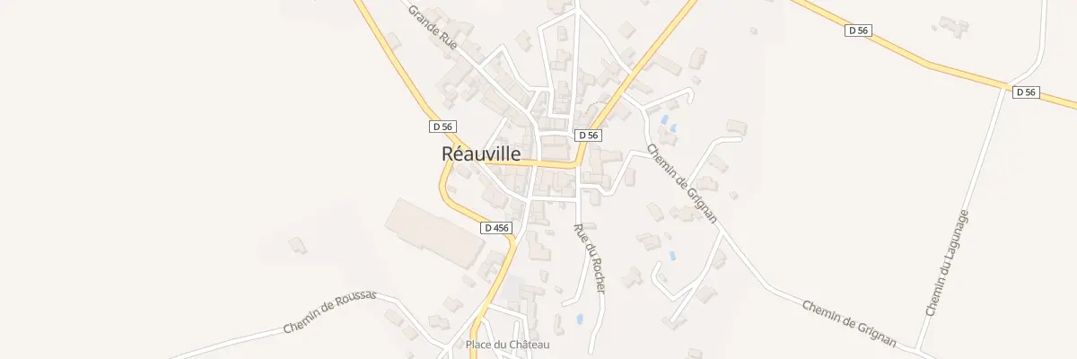 Plan du 5 Rue de la Croix à Réauville