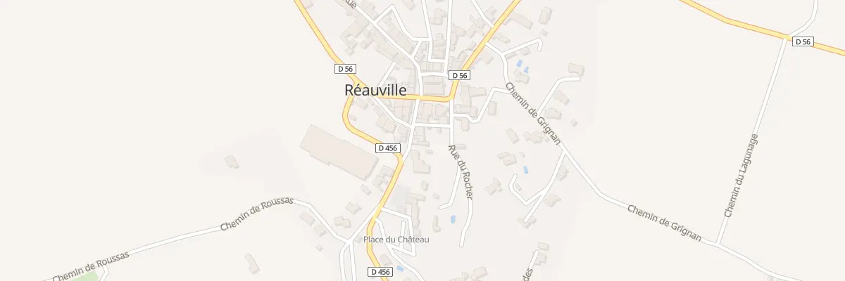 Plan du 5109 Le Chateau à Réauville