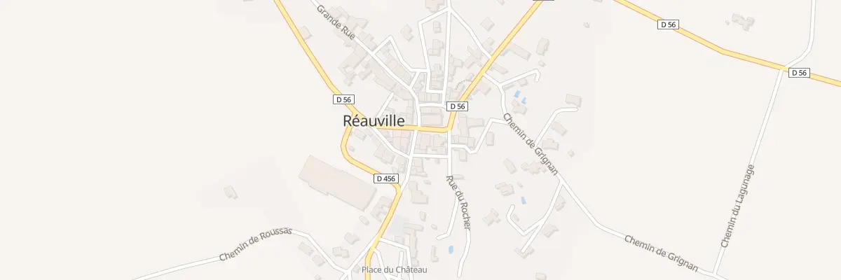 Plan du 5 Rue de la Croix à Réauville