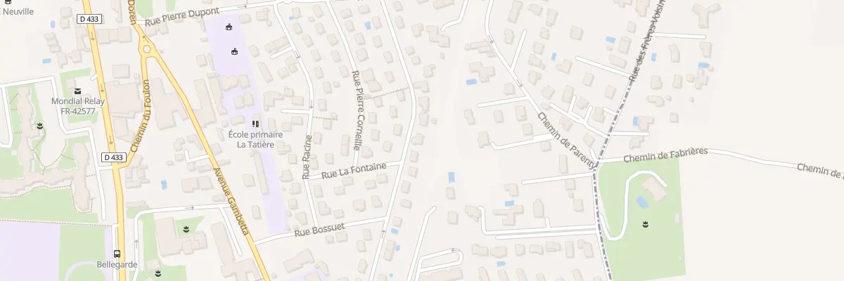 Plan du 19 Rue Molière à Neuville-sur-Saône