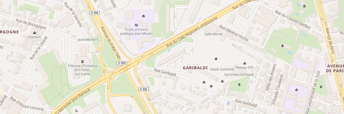 Plan du 35 Rue du 134eme Ri à Saint-Germain-du-Bois
