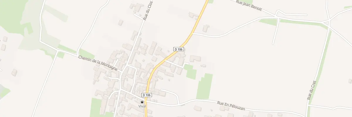 Plan du 1 Imp du Puits à Viré