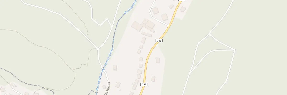 Plan du 19 Rue de Linchamps aux Hautes-Rivières