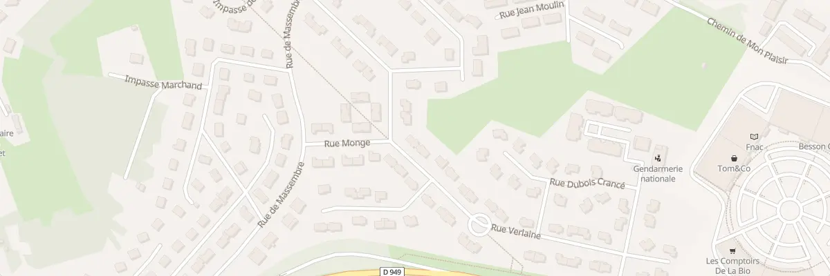 Plan du 17 Rue Verlaine à Givet