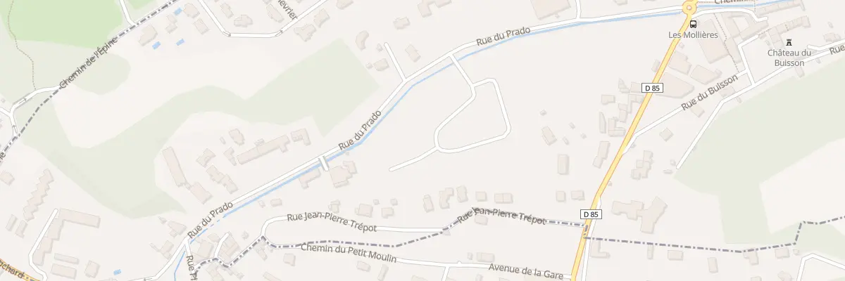 Plan des Mollieres à Fontaines-Saint-Martin