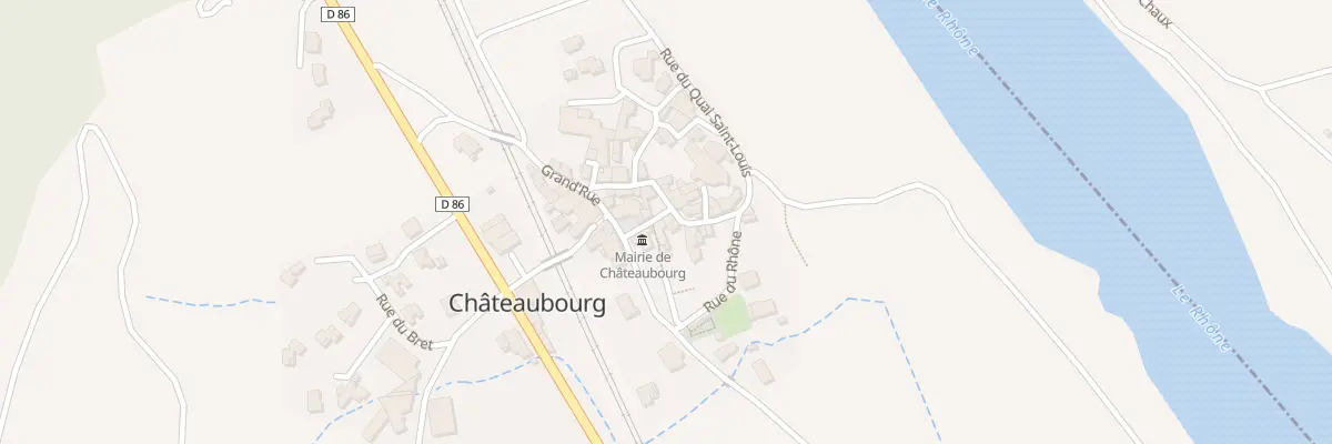 Plan du 6 Rue de la Mairie à Châteaubourg