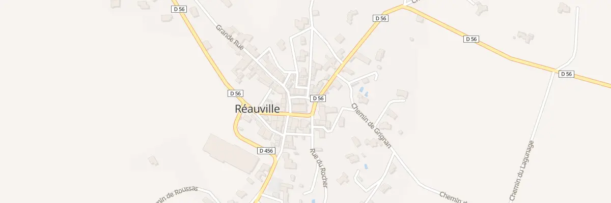 Plan du 5037 Le Village à Réauville