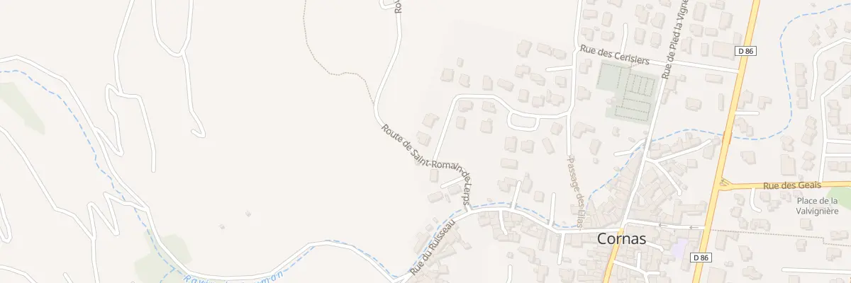 Plan du 20 Rue des Mimosas à Cornas