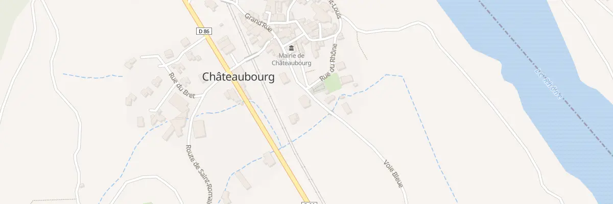 Plan du 30 Gr Grand Rue à Châteaubourg
