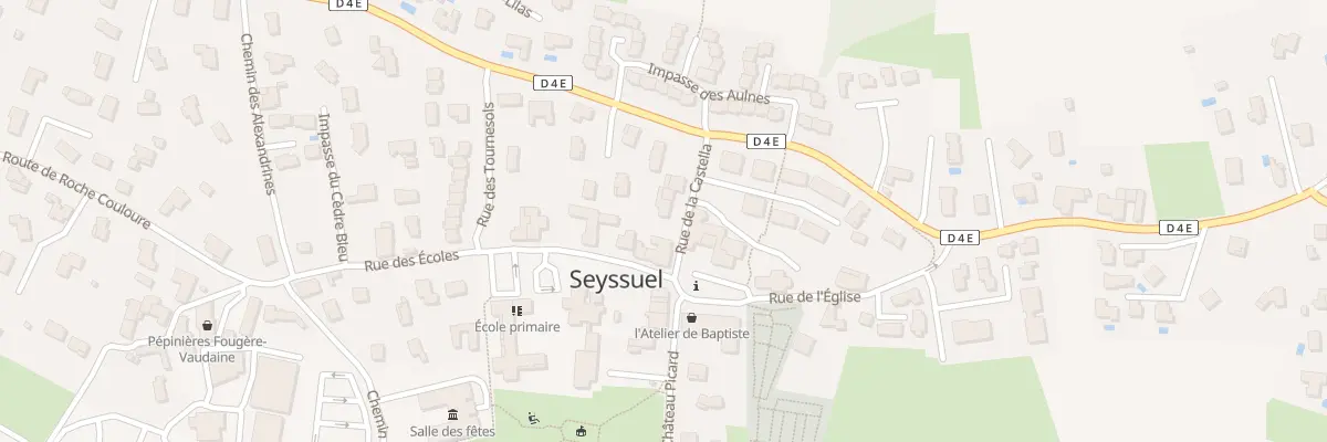 Plan du 48 Rue de la Castella à Seyssuel