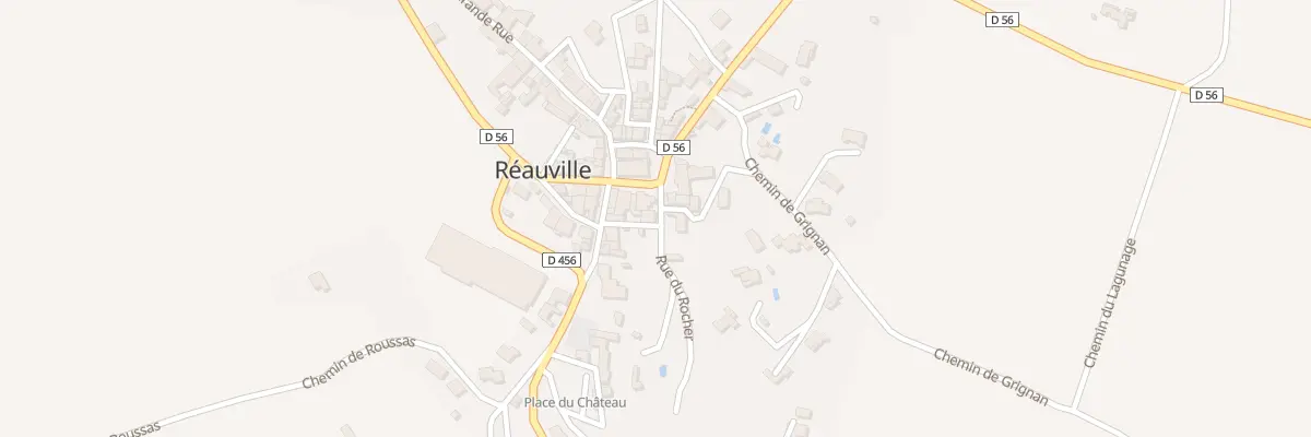 Plan du 5033 Le Village à Réauville