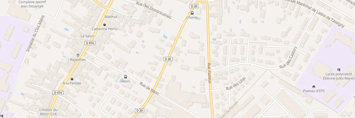 Plan du 26 Rue de Chorey à Beaune