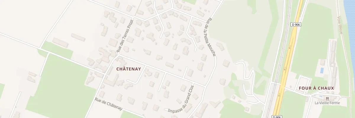 Plan du 63 Châtenay à Sancé