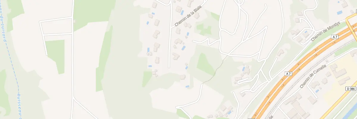 Plan du 795 Che des Chanavaries à Saint-Cyr-sur-le-Rhône