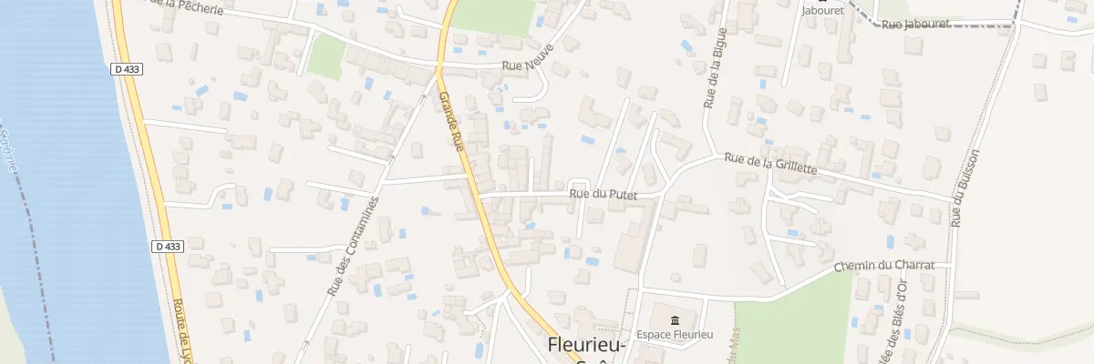 Plan du 7 Rue du Putet à Fleurieu-sur-Saône