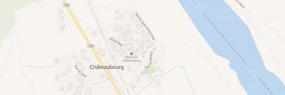 Plan du 1 Imp de la Poterne à Châteaubourg