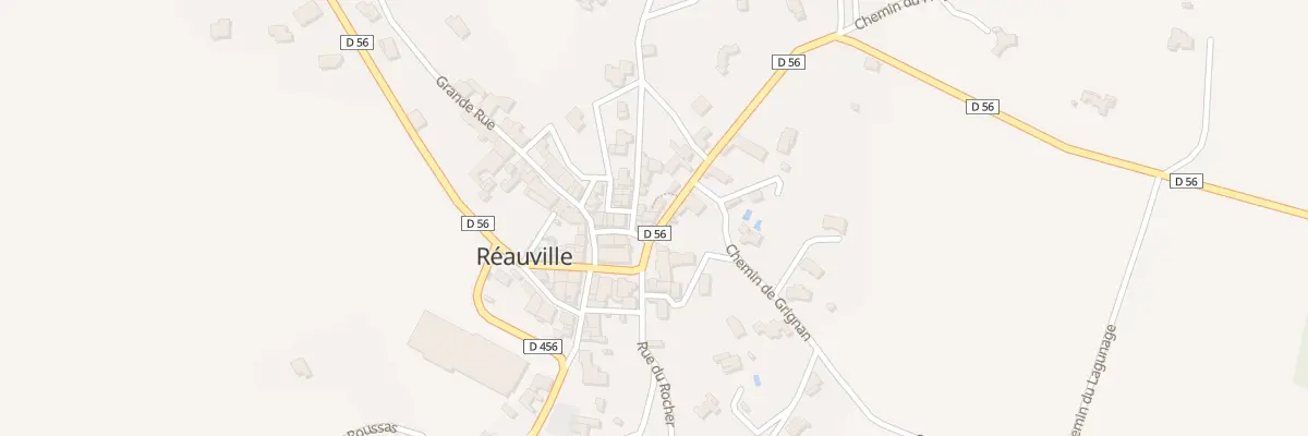 Plan du 5208 Le Village à Réauville