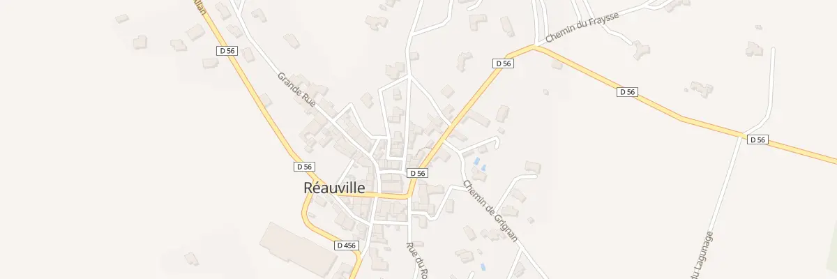 Plan du 30 Rue de Montjoyer à Réauville