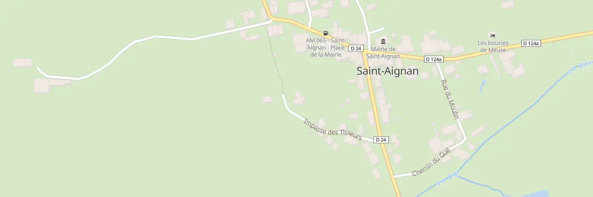 Plan du 16 Imp des Tisseurs à Saint-Aignan